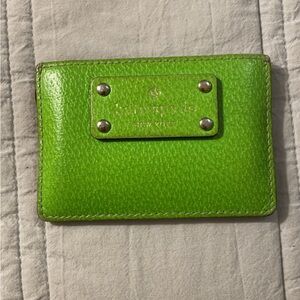 Kate Spade Green Card Holder